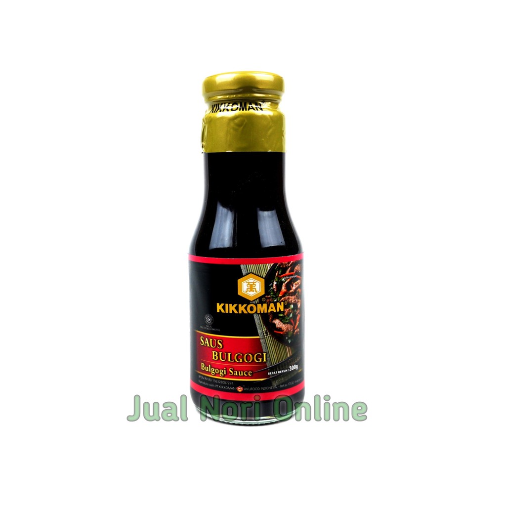 Kikkoman Bulgogi Sauce 300 Gram Saus Bulgogi Halal Mui Bumbu Marinasi Daging Steak Shopee Indonesia