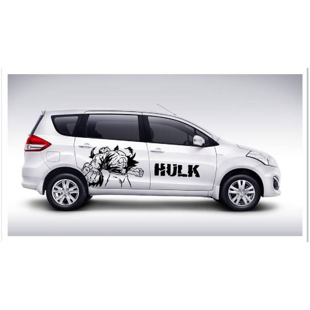 Stiker Mobil Yaris Cutting Sticker Tema Astro Boy Shut Up Hulk