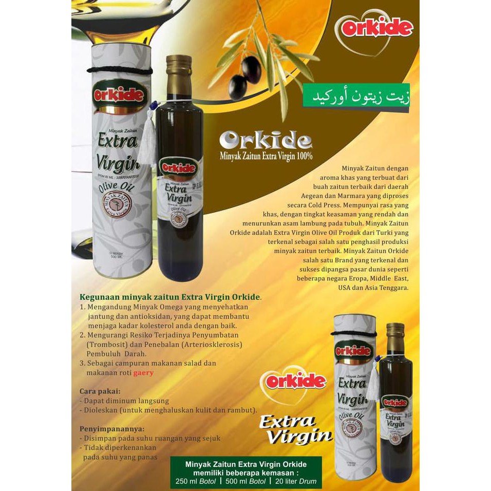 

Minyak Zaitun Asli - Murni - Extra Virgin Olive Oil 500ml al-Amir Afra