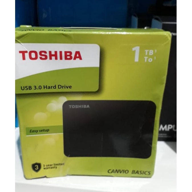 HDD EKSTERNAL TOSHIBA CANVIO BASIC 1 TB