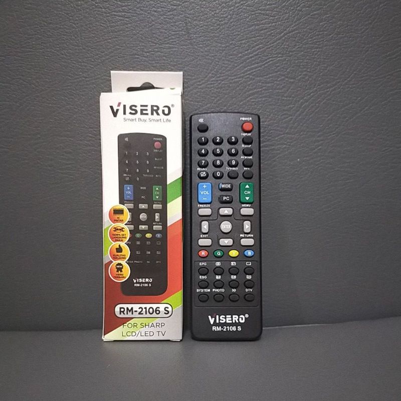 Remote TV led dan lcd Sharp