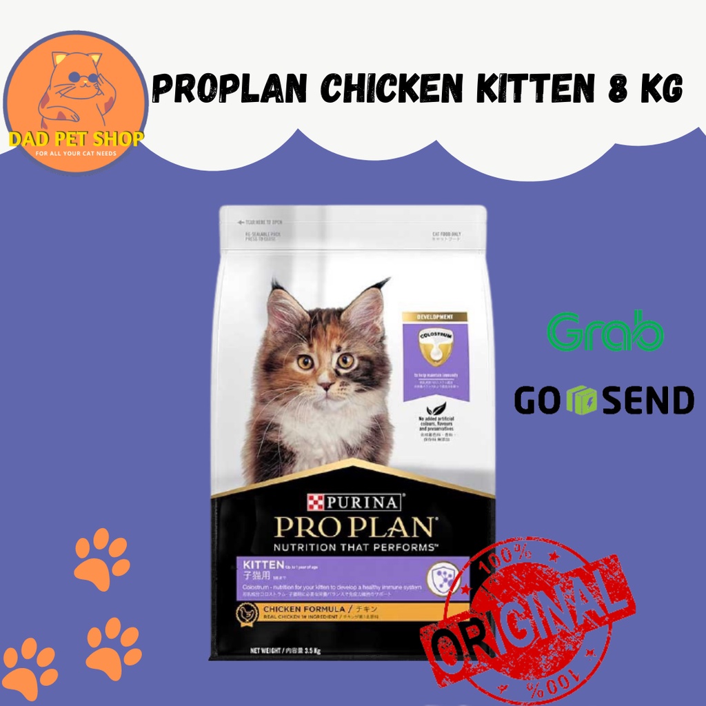 PROPLAN KITTEN CHICKEN 8KG / DRY FOOD KITTEN / CAT FOOD PREMIUM