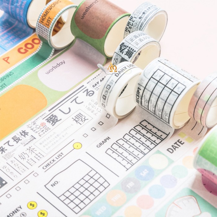 

Selotip Kertas Set Warna Warni