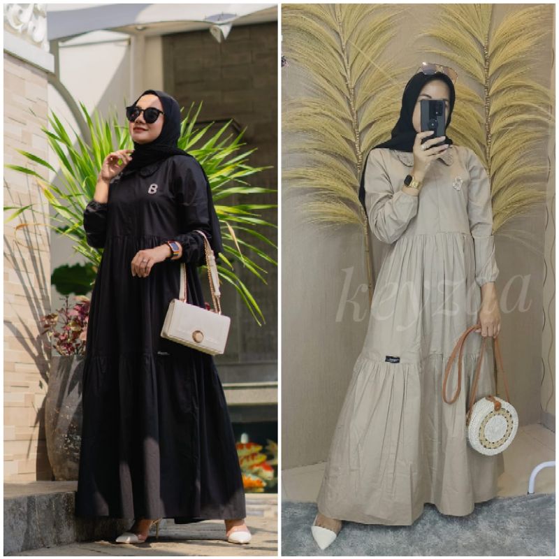 Gamis Dress Nuna by KEYZAA Original