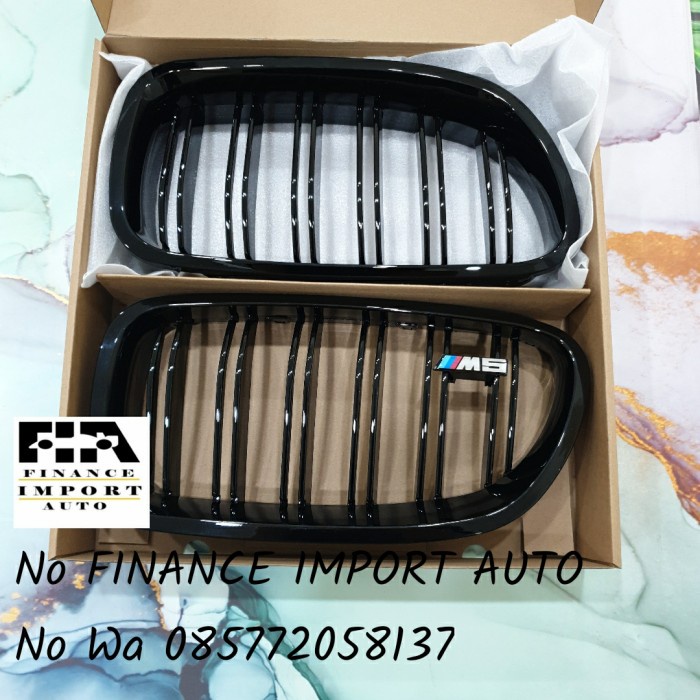 Grill BMW Dual slats M5 BMW F10 black glossy grille BMW F10
