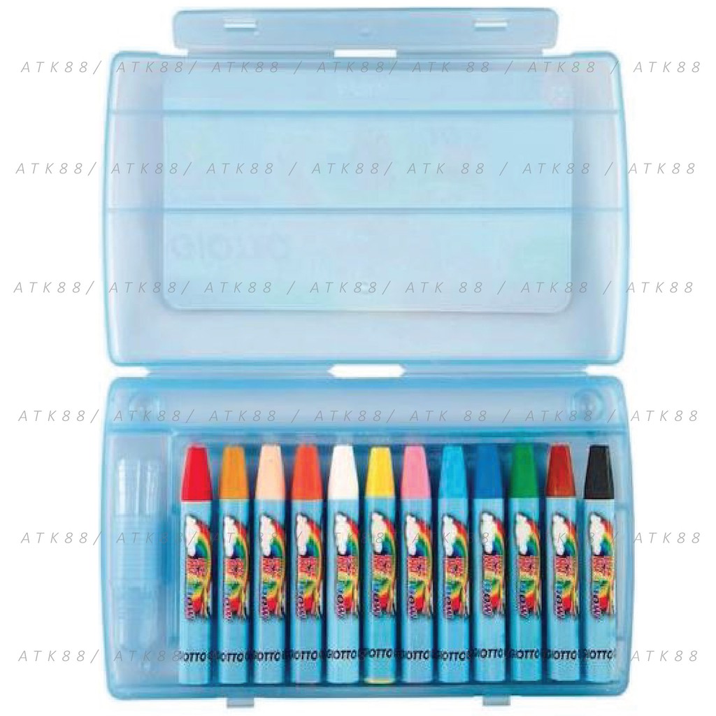 

Giotto Oil Pastel 12 Warna Set Big Rainbow ( Crayon )