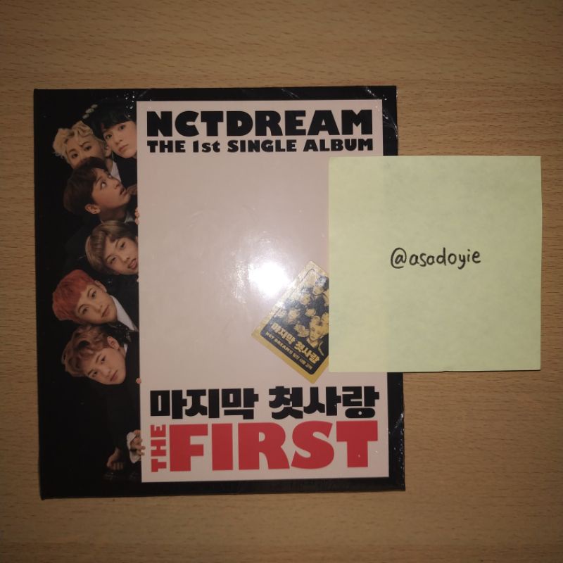 ALBUM NCT DREAM MFAL (THE FIRST) SEALED