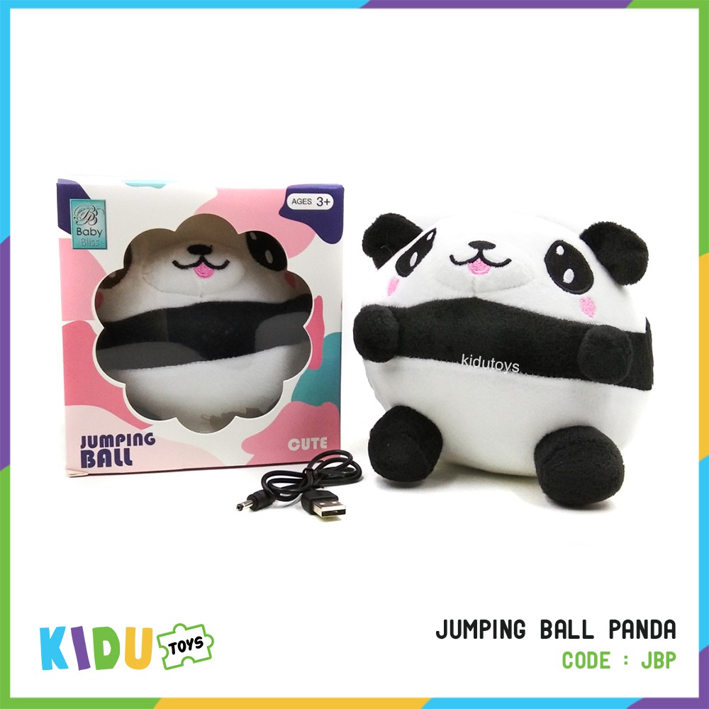 Mainan Edukasi Bola Lompat Musik Boneka Anak / Jumping Ball Kidu Toys