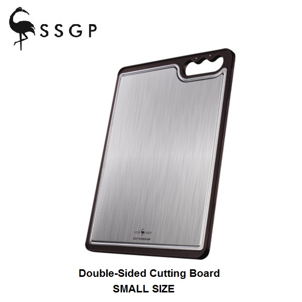 SSGP Stainless Steel Double-Sided Cutting Board Premium Small Size