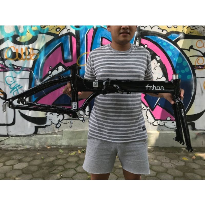 FRAME FNHON BLAST KAD2018 DISCBRAKE WHITE BLACK