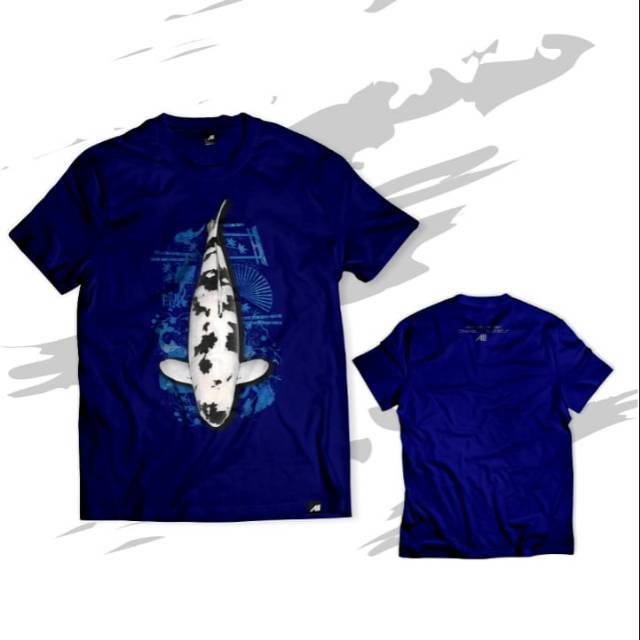 Kaos Koi Shiro Biru