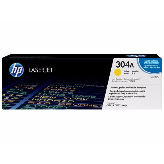 Toner Hp Laserjet 304A (CC532A)