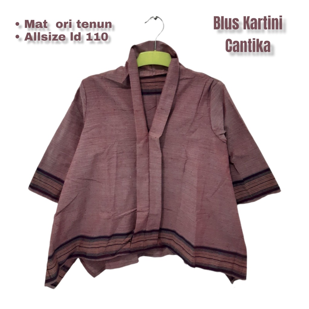 Blus kartini cantika tenun