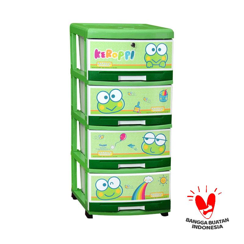 NAPOLLY SFC2 4000 KREC / Lemari Laci Kabinet Stokcase Plastik Baju Pakaian Gambar Motif Karakter Ker