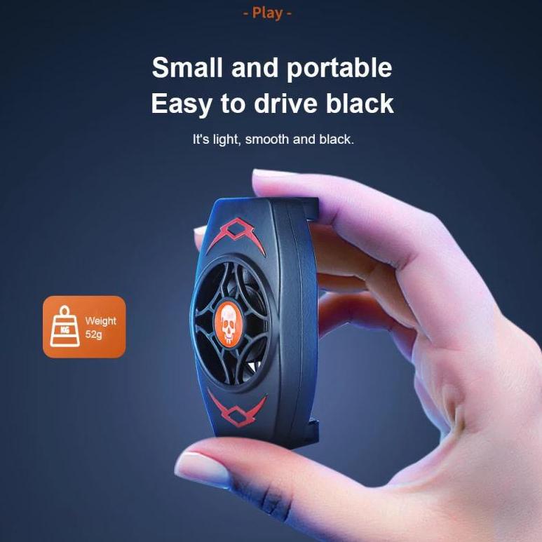 COOLING PAD FAN NON BATTERY / Gaming Mobile Phone Radiator Cooling Fan / Cooler Pendingin Handphone 