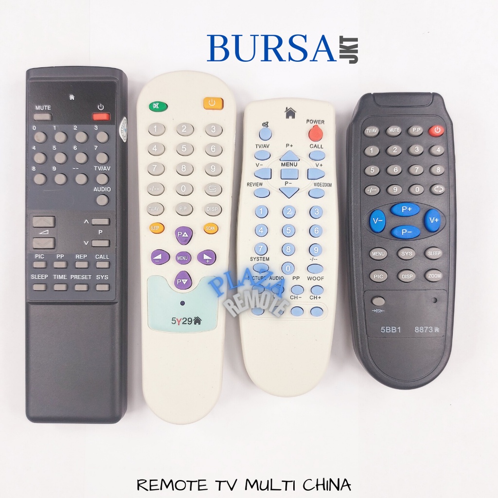 REMOTE CHINA TV MULTI CHINA DAN TV DENGAN MESIN CHINA 5Y29 DAN 55K9 7461