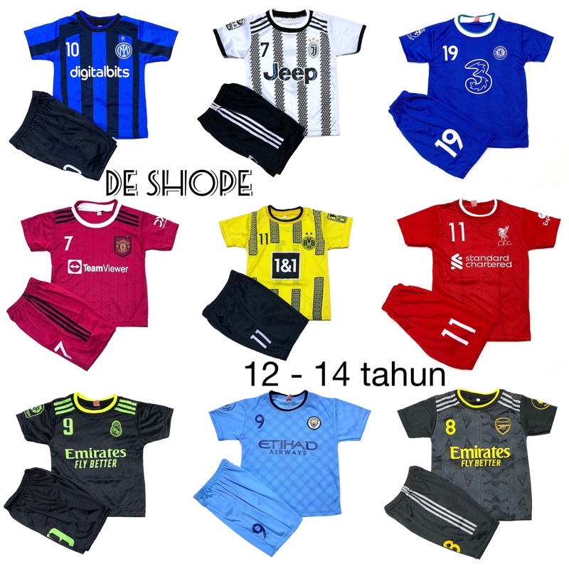 BISA COD SETELAN BAJU BOLA REMAJA 11-14 TAHUN KEATAS TERBARU BAJU BOLA ANAK TERMURAH SET BAJU BOLA LAKI LAKI BAJU FUTSAL ANAK KAOS FUTSAL ANAK LAKI LAKI KAOS TIM ANAK CELANA BOLA DEWASA CELANA OLAHRAGA TERMURAH