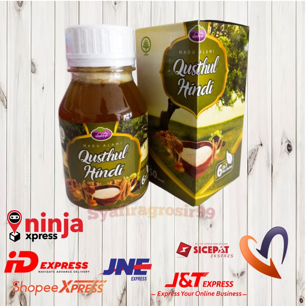 

Madu Alami Qusthul Hindi 6 in 1 Mix Herbal 350 gr