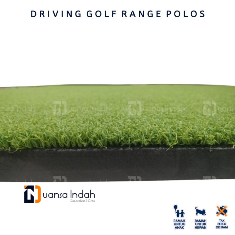 matras driving golf range polos ukuran 100x100 cm