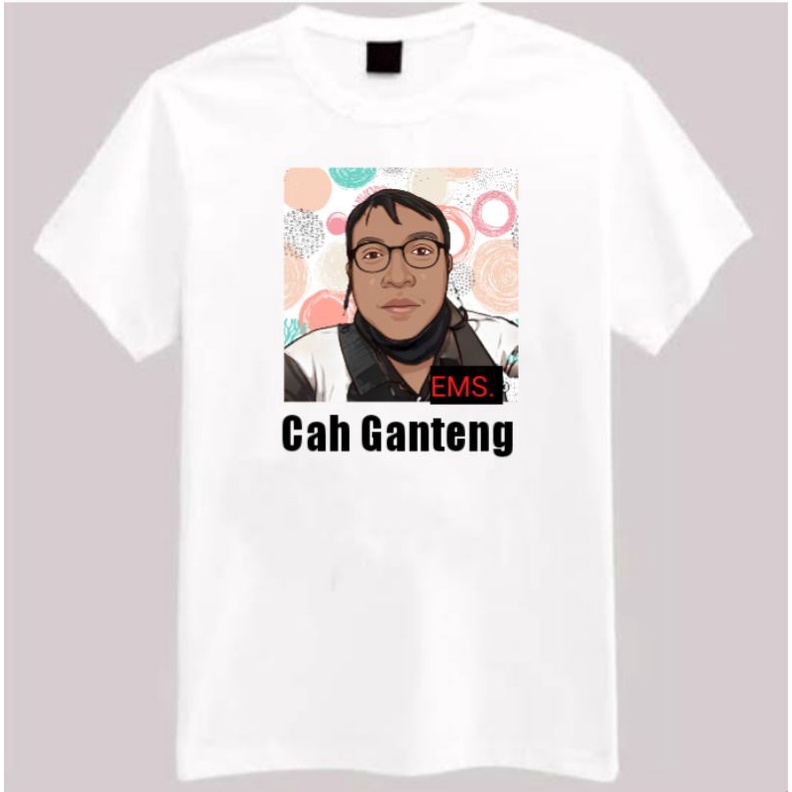 kaos  Banik Cah Ganteng cowok jawa