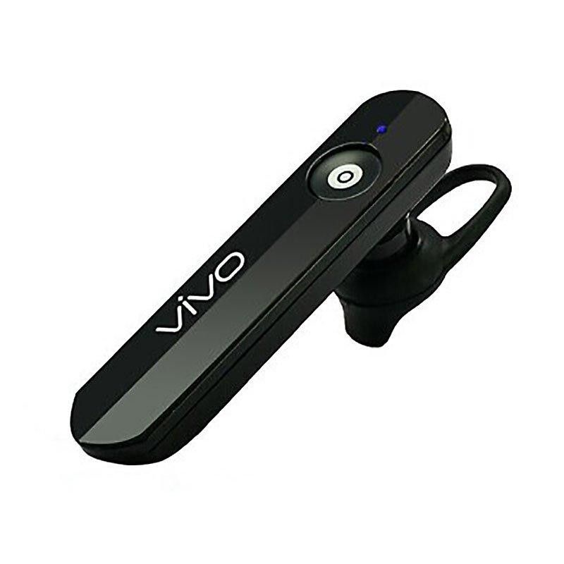 HEADSET BLUETOOTH VIVO WIRELESS EARPHONE VIVO HITAM