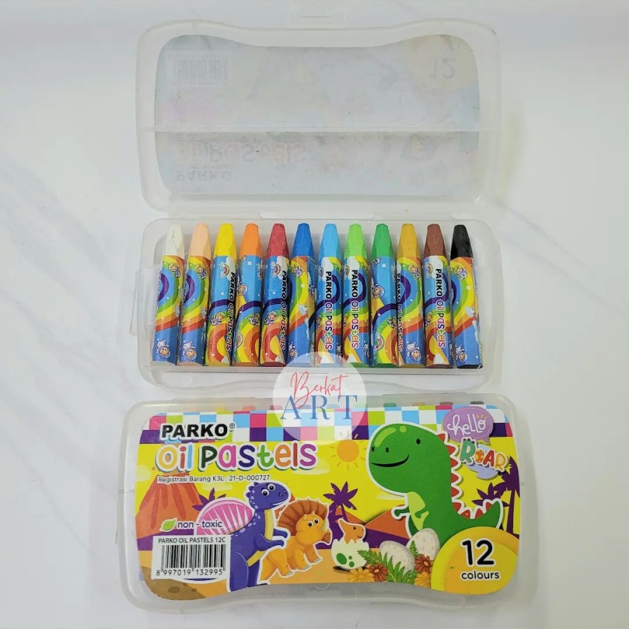 

Crayon Oil Pastel PARKO BY GREEBEL 12 Warna