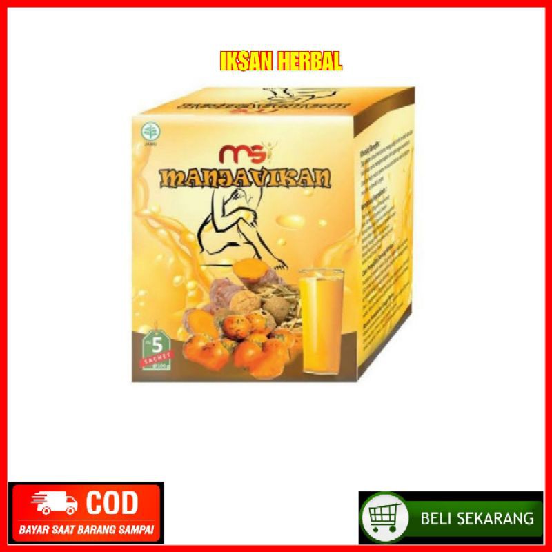 MSI MANJAVIKAN ORIGINAL  UNTUK 1 BOX ISI 5 SACHET