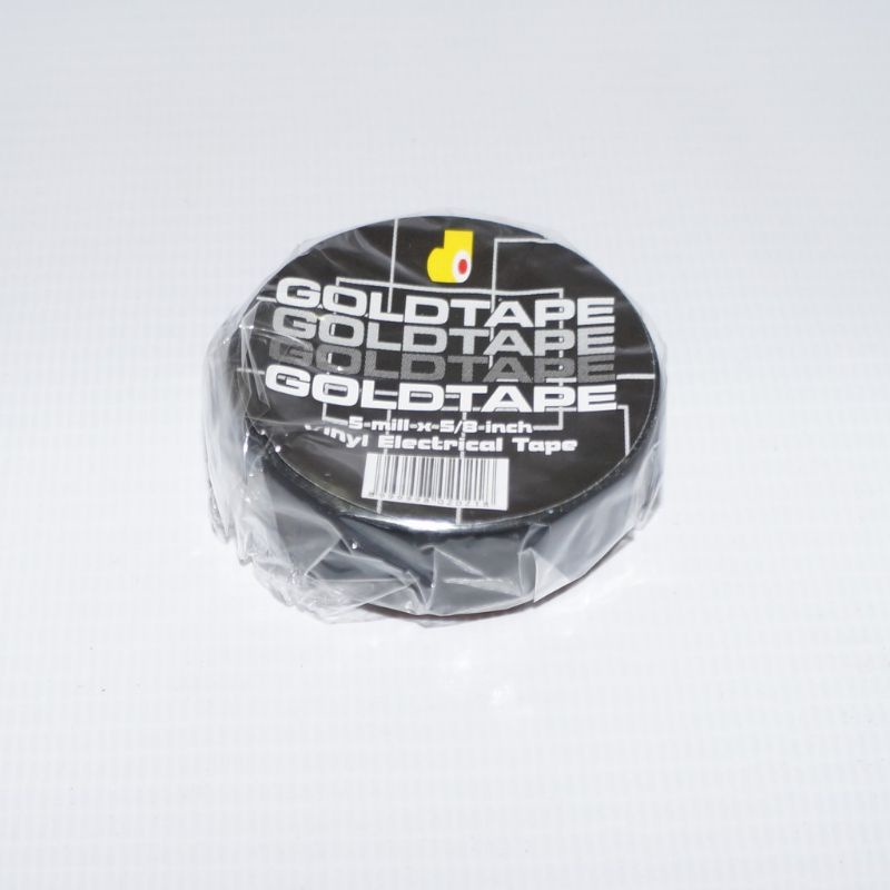 

Isolasi Listrik Hitam/Gold Tape