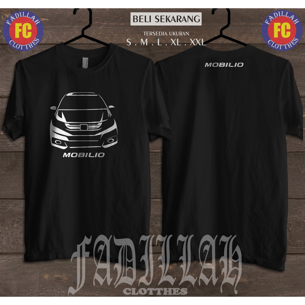 Kaos Baju Honda Mobilio Baju Otomotif