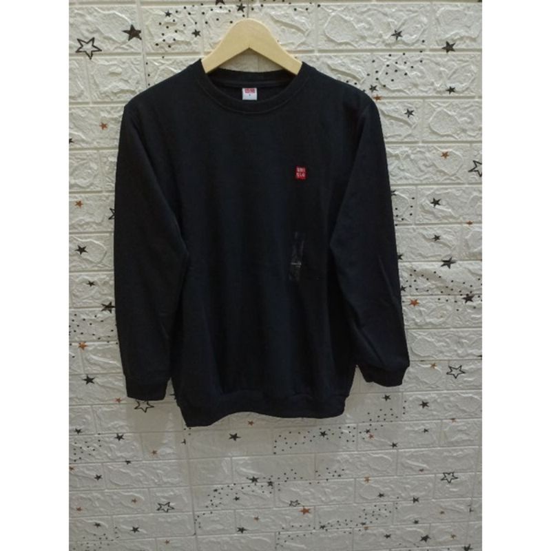 sweater UNIQLO original brand logo bordir