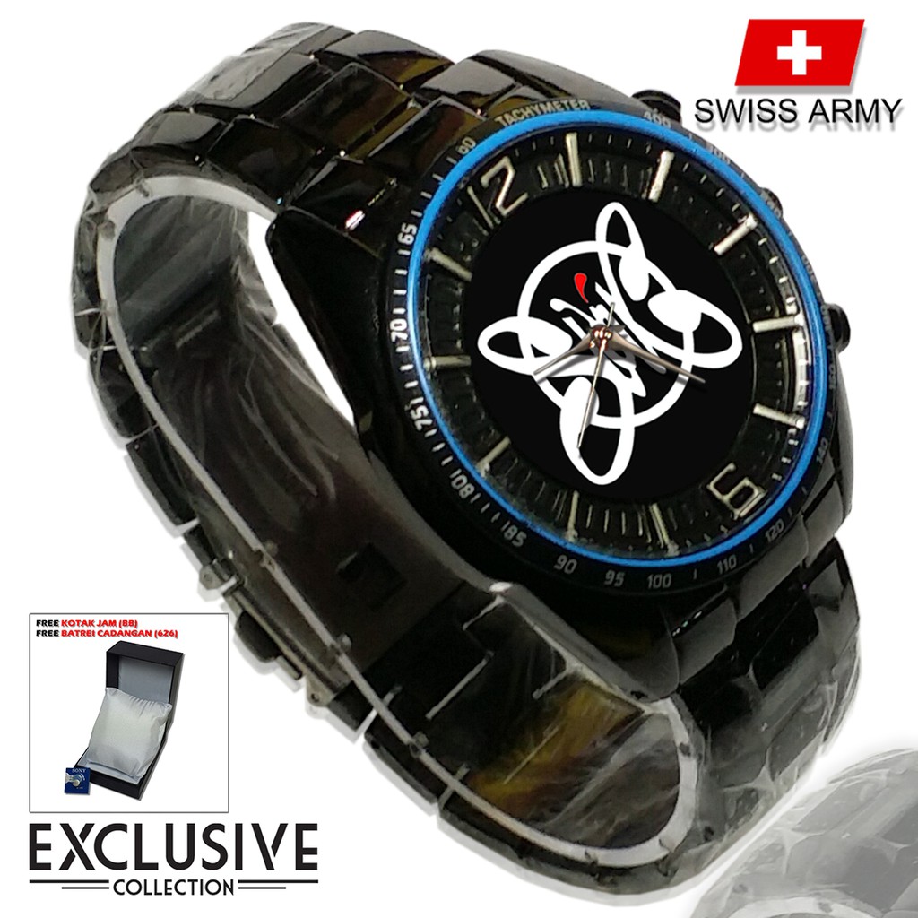 (Istimewa Bossque) Jam SLANK CLASSIC Rantai Sport (Elegan)