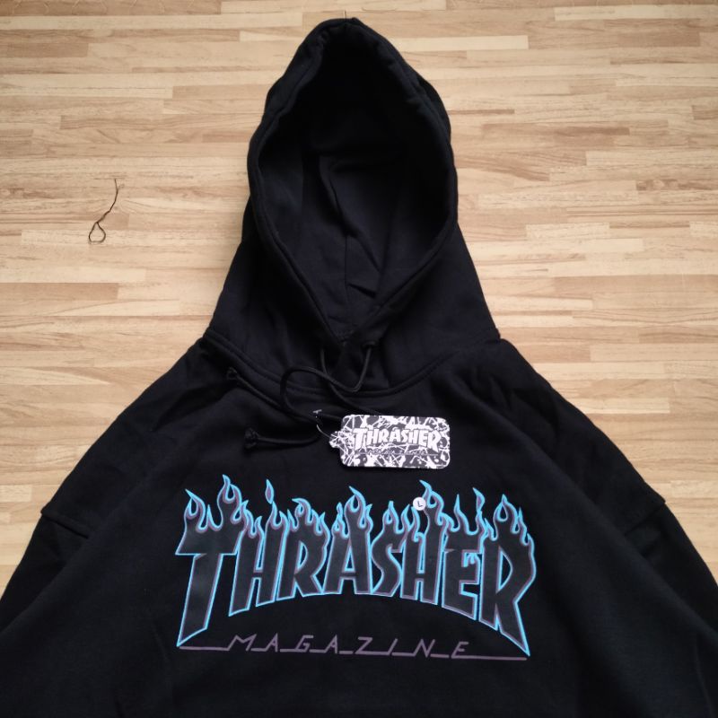 SWEATER HOODIE THRASHER FLAME Magazine FULLTAG &amp; LEBEL PREMIUM QUALITY