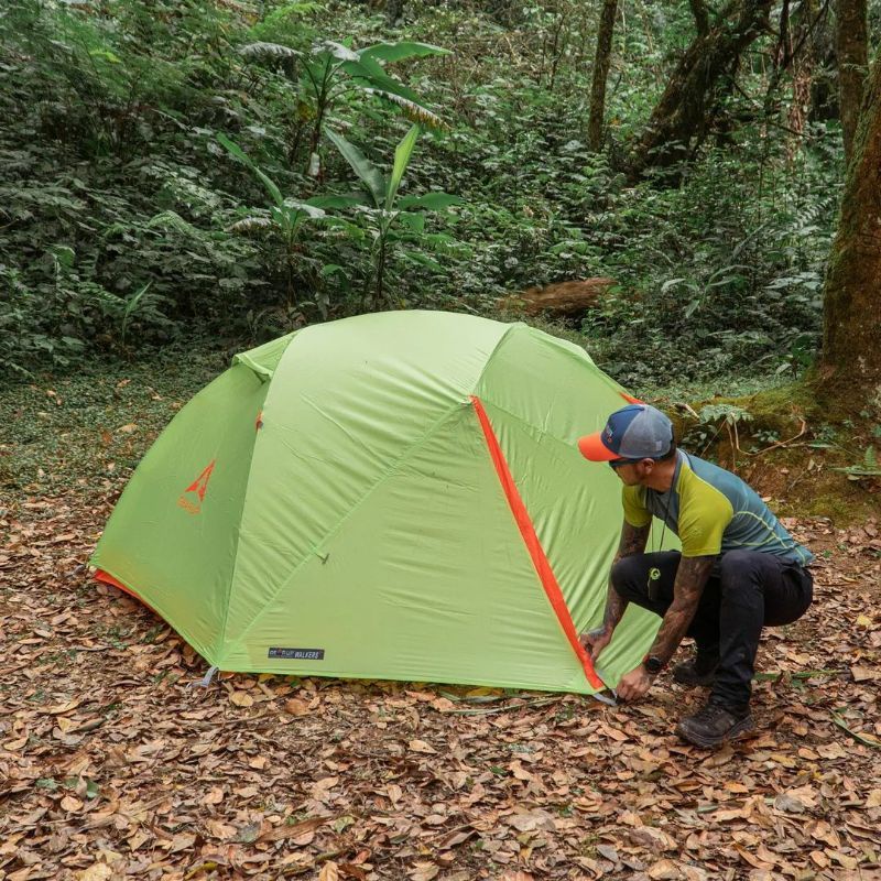 Tenda Gear up Walker 2p - tenda gearup frame alloy kapasitas 2 orang - tenda double layer