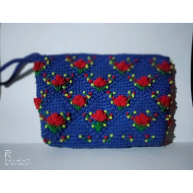 POUCH RAJUT // DOMPET RAJUT // POUCH MAKEUP