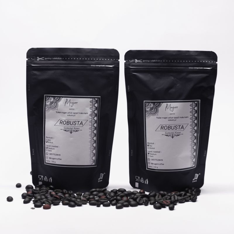 

Bubuk Kopi Robusta gunung kawi medium roasted 150 g