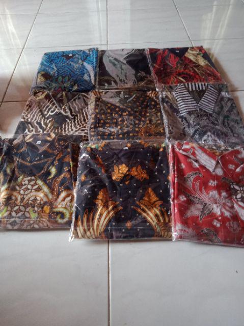 Arieswara Batik Pria Asli Solo Full Furing Katun Halus Sragenan