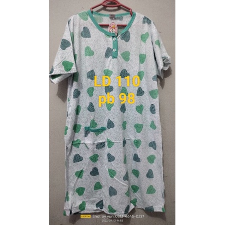 daster jumbo LD 115/ standar LD 104 kaos