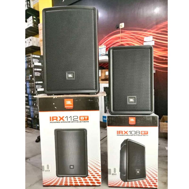 speaker aktif JBL IRX108 BT IRX 108 BT ORIGINAL  HARGA SEPASANG