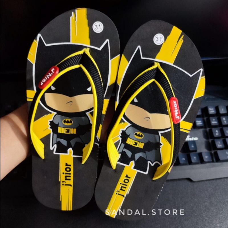 Sandal Jepit Anak Laki Laki Batmann