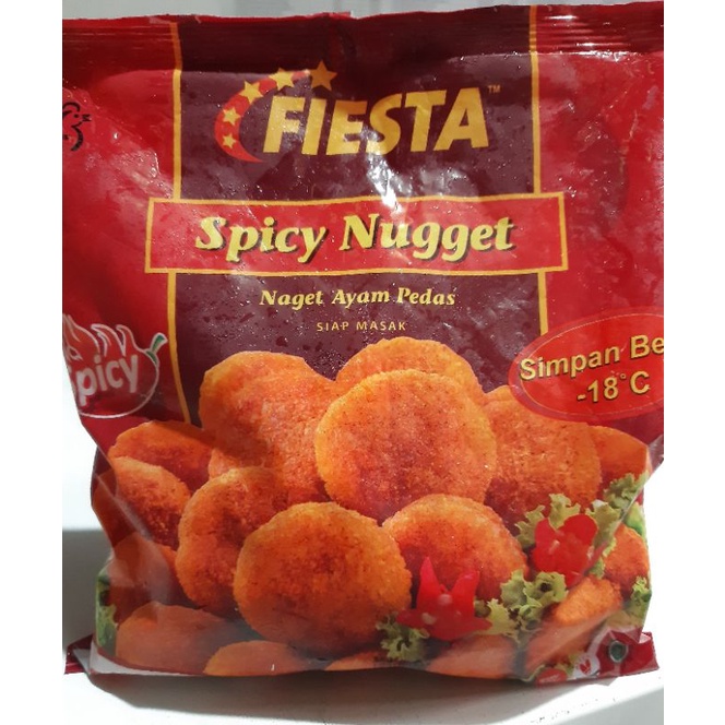 

fiesta spicy nugget 500gr