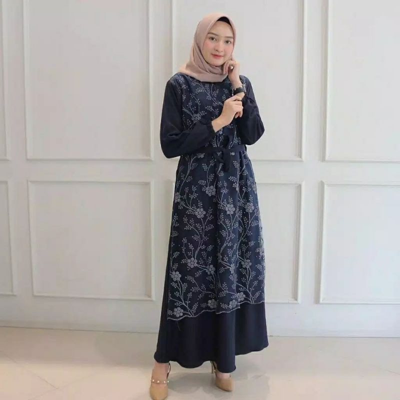 Outfit Kondangan | Alma Dress Brukat