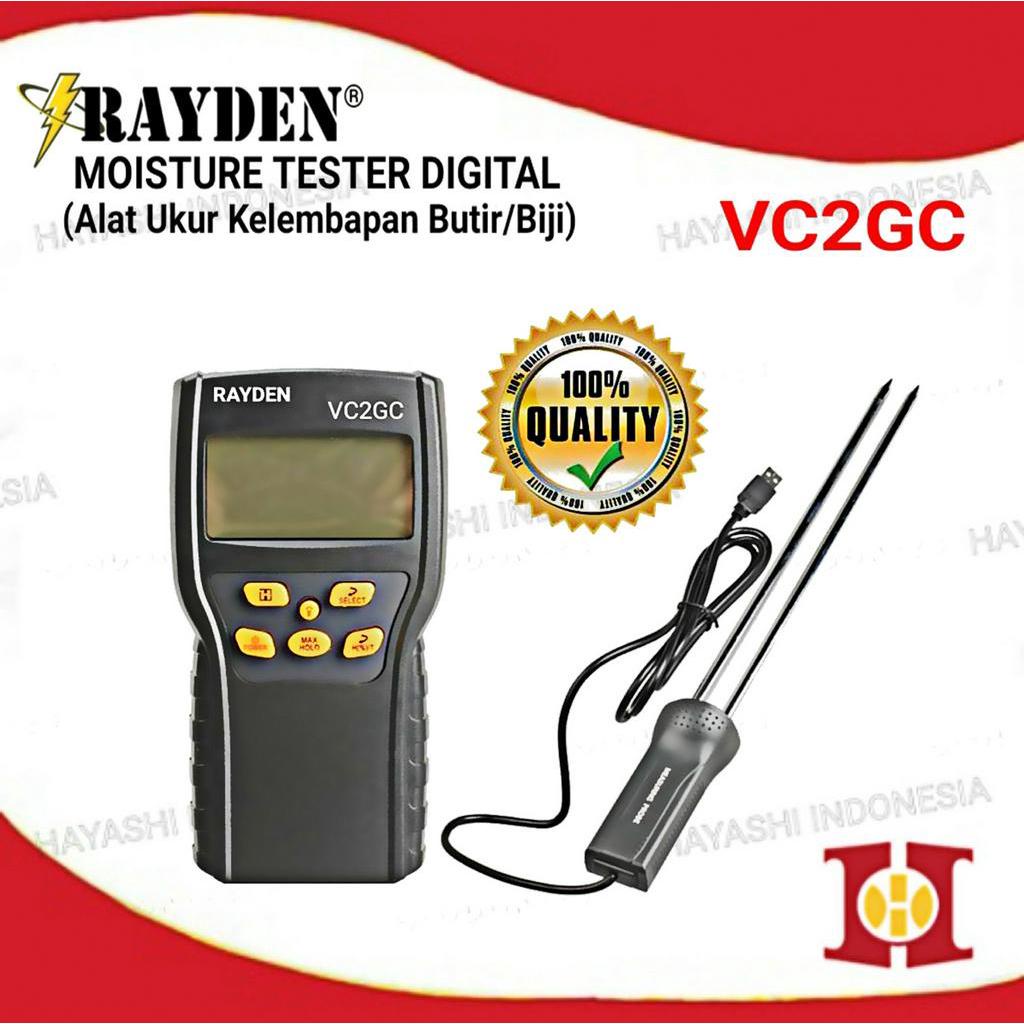 Alat Ukur Kelembaban Kadar Air Biji Beras Digital Grain Moisture Meter