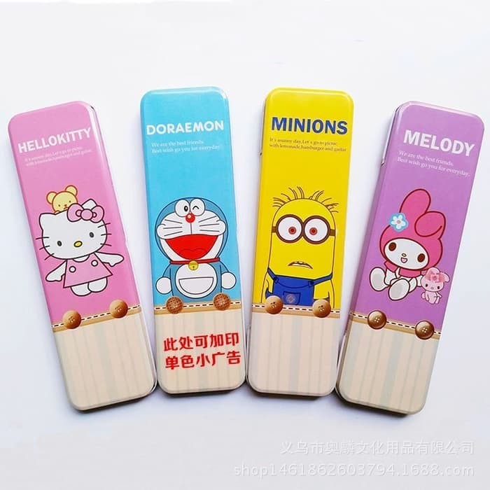 

Tempat Pensil Model Kartun Lucu 2nd Edition / Pencil Box Unik