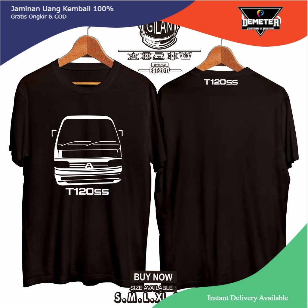 Kaos Baju MOBIL MITSUBISHI COLT T120SS  Kaos Otomotif - Demeter.Cloth