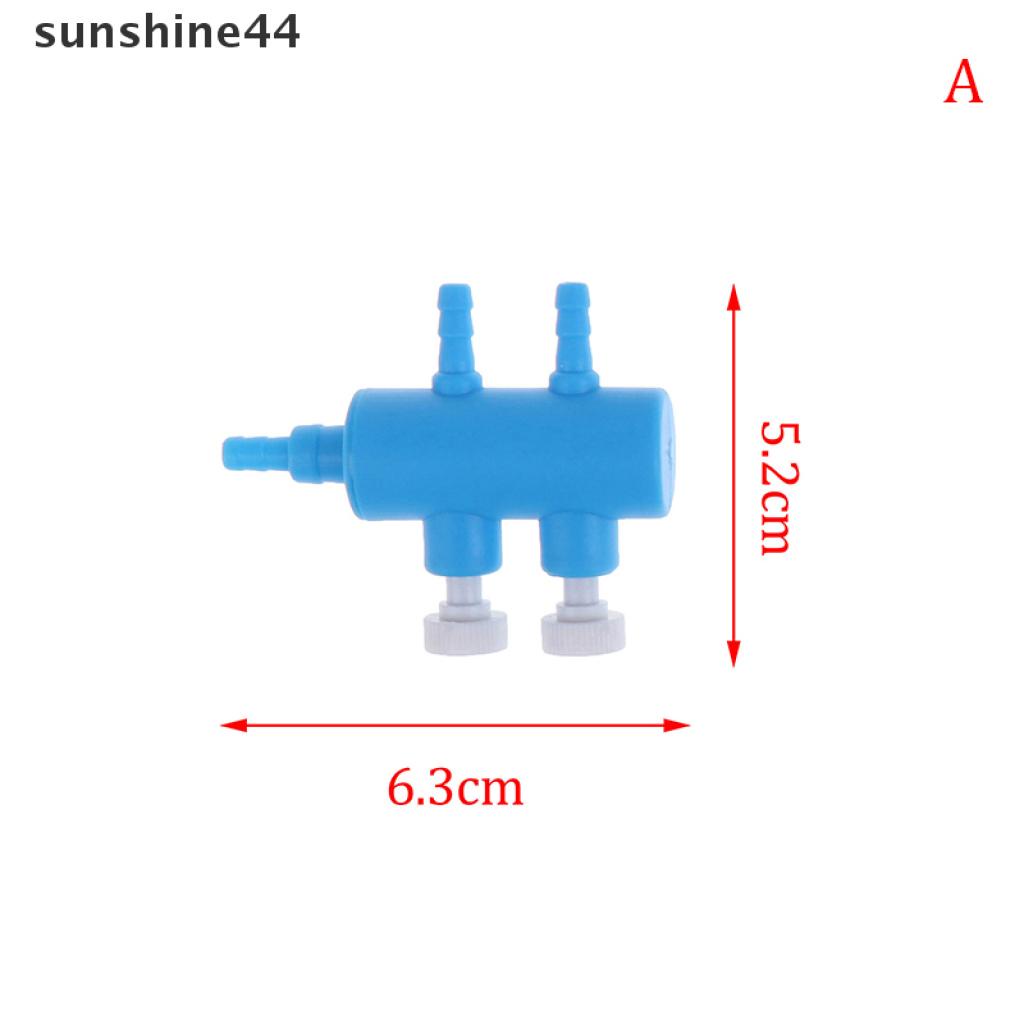 Sunshine Tabung Splitter Oksigen 2 3 4 5 6 Arah Untuk Aksesoris Pompa Udara Akuarium