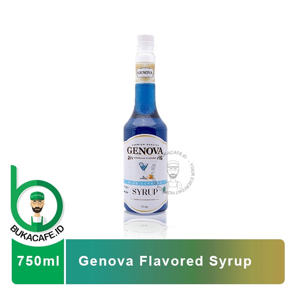 

Genova Blue Curacao Syrup 750 ml - Sirup Flavour