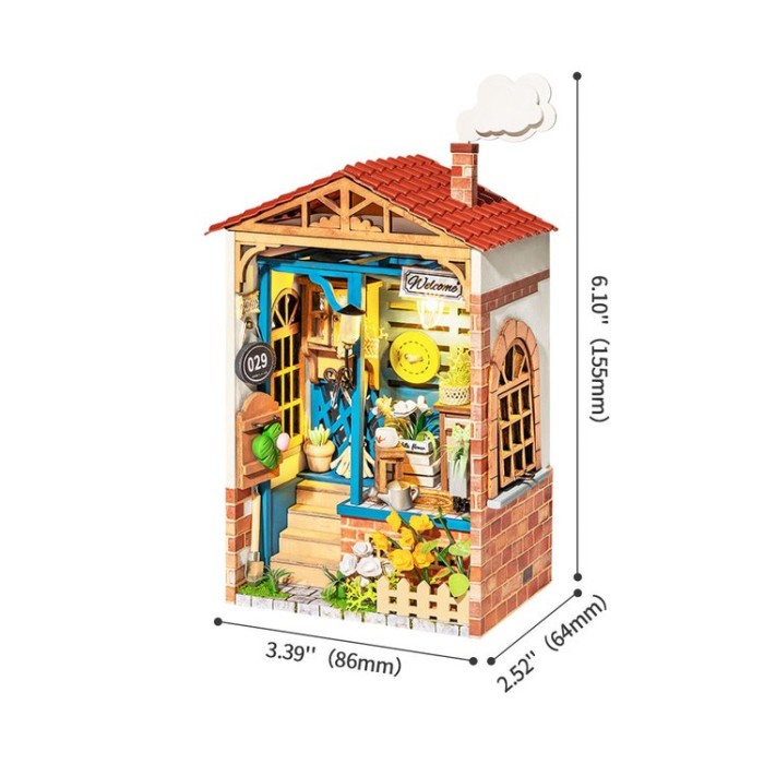 ROLIFE Robotime Dream Yard DIY Miniature House DS012