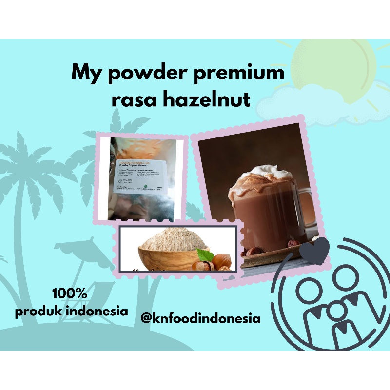 

Powder Premium Hazelnut Bubuk Hazelnut Premium Bubuk Minuman Rasa Hazelnut Premium
