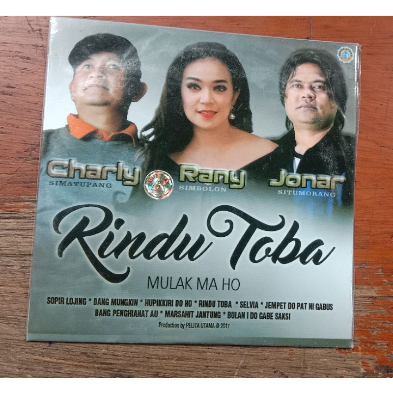 Kaset vcd original Batak Rindu toba