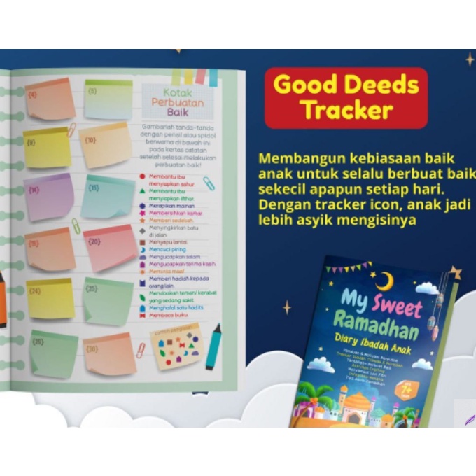 My Sweet Ramadhan Diary Ibadah Anak. AQW